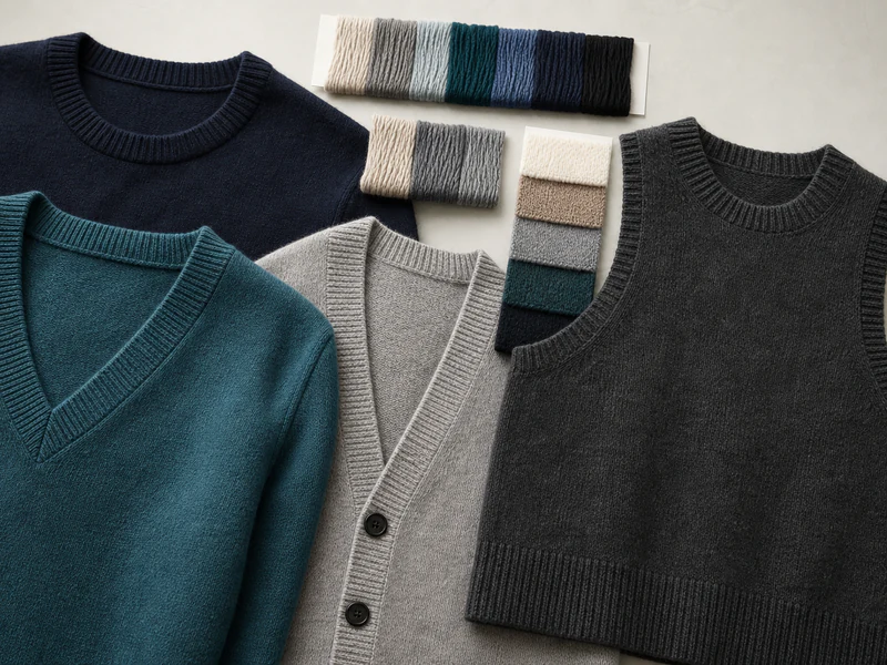 Knitwear product sample