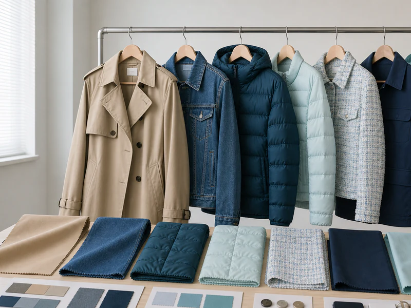 Outerwear product sample