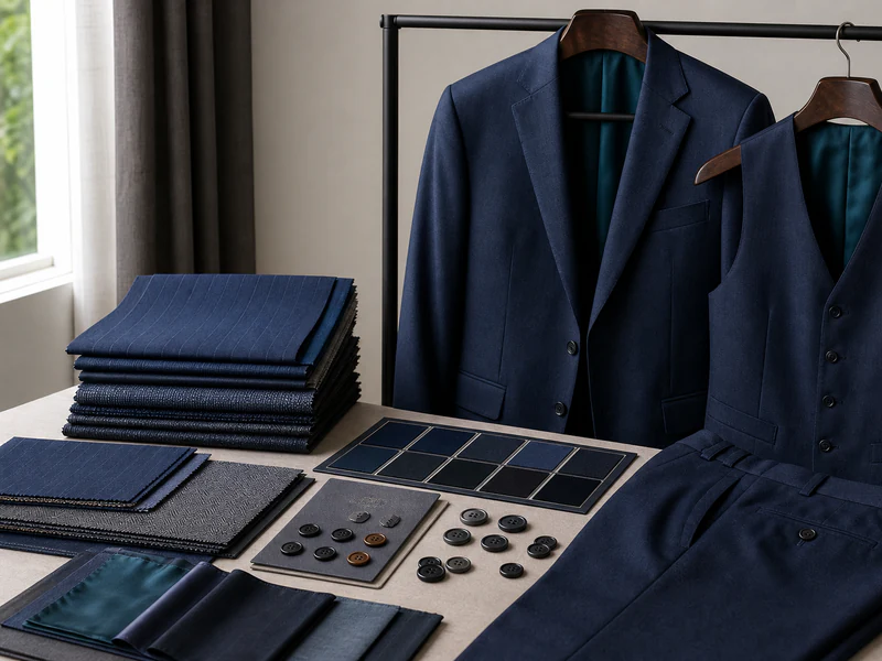 Suits product sample