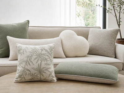 Throw Pillows & Cushions — Home Textiles product scope